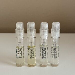 Set of 4 HERMES H24  Eau de Toilette Perfume Samples